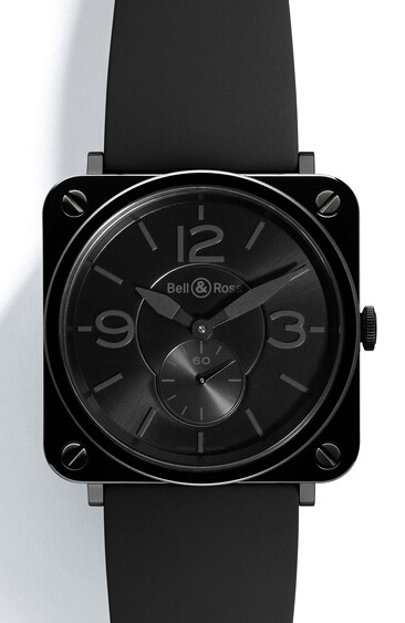 Bell & Ross Aviation BR-S Phantom Black Ceramic BRS-BL-CERAMIC/SRB replica watch